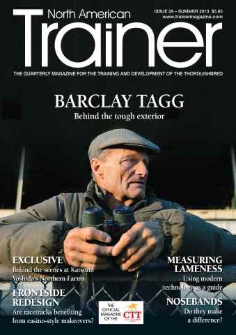 North American Trainer Magazine - horse racing issue Summer 2013 – Issue 29