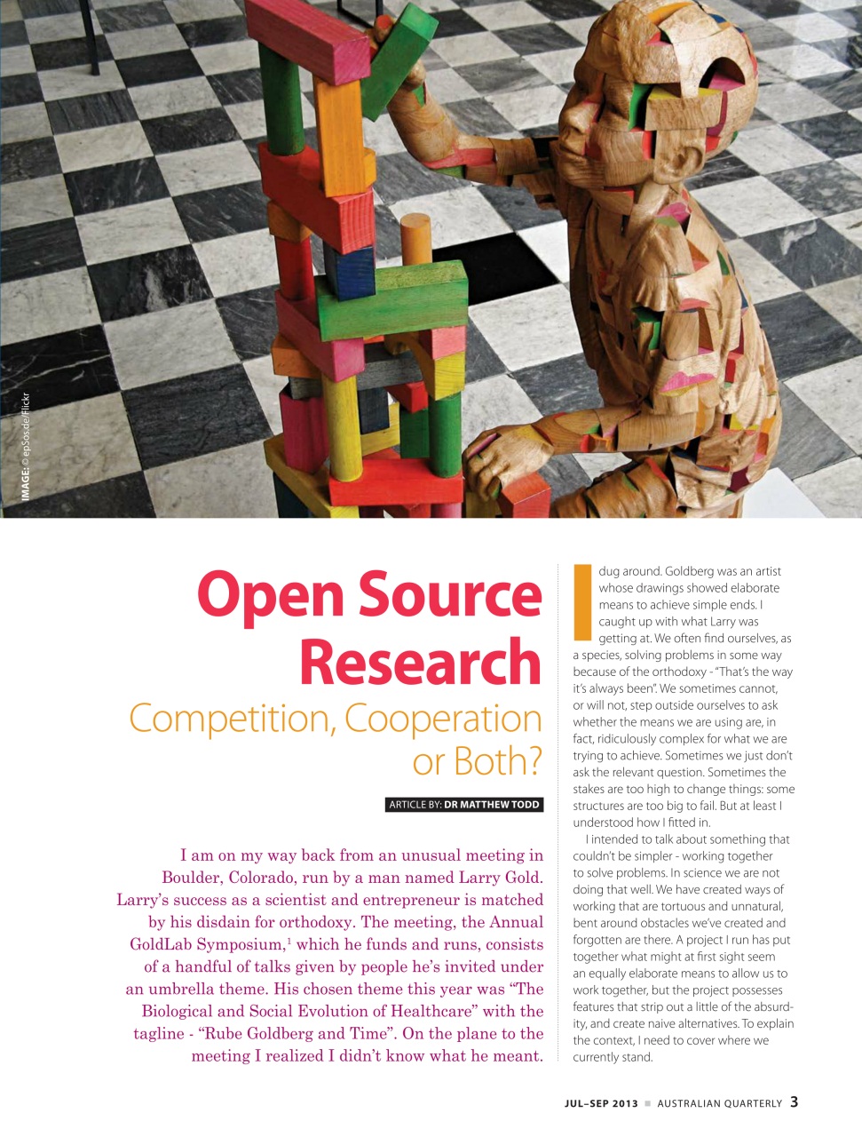 AQ: Australian Quarterly Preview Pages