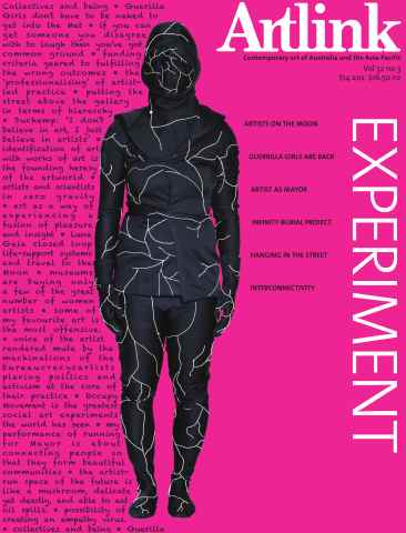 Artlink Magazine issue Experiment Sample issue