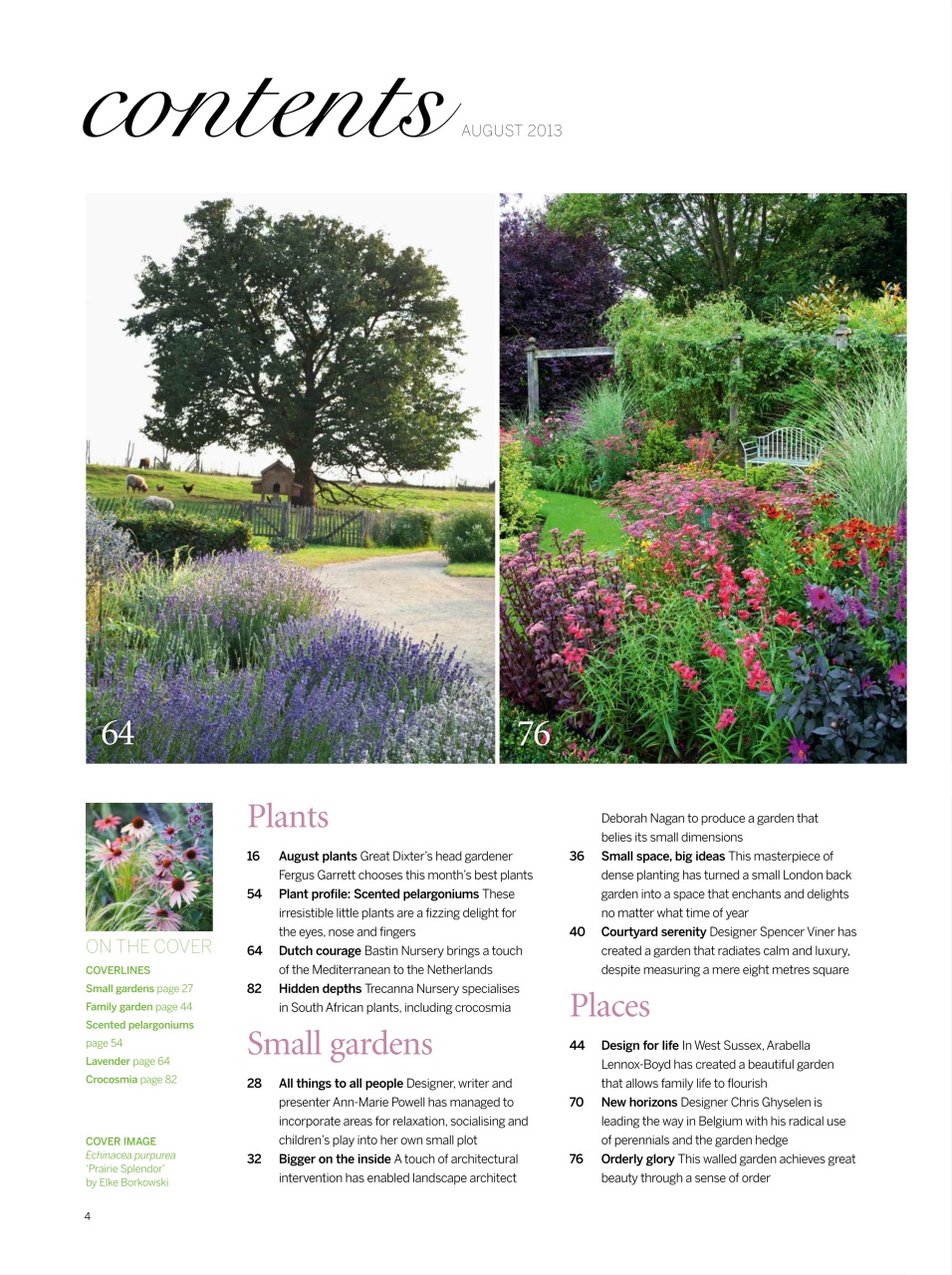 Gardens Illustrated Preview Pages