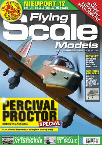 Flying Scale Models issue September 2013