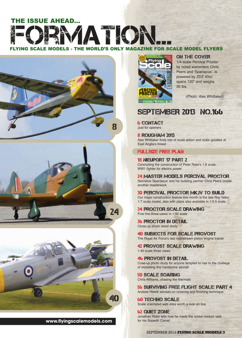 Flying Scale Models Preview Pages