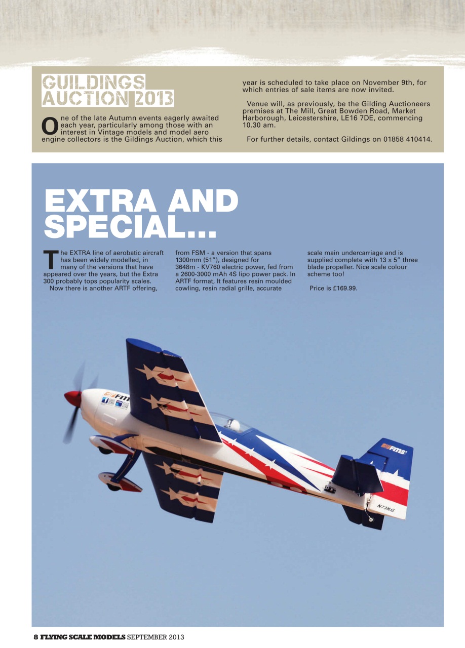 Flying Scale Models Preview Pages