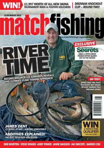 Match Fishing issue August - 2013