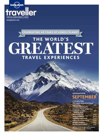 Lonely Planet issue September 2013