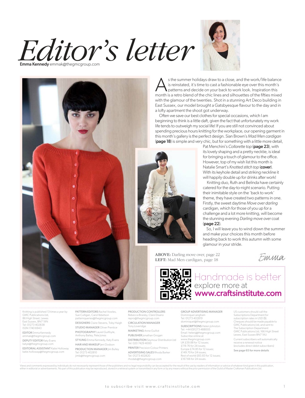 Knitting Preview Pages