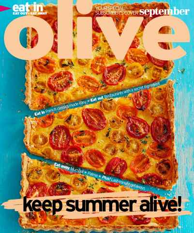 Olive Magazine issue September 2013