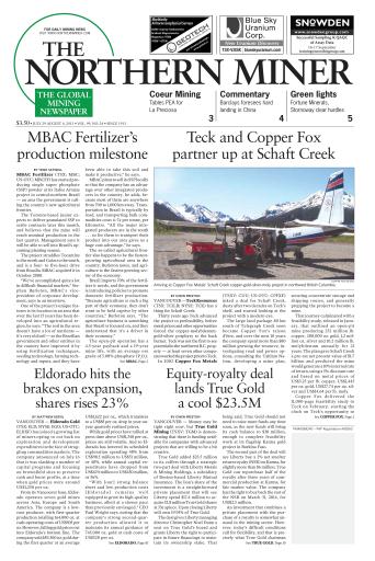 The Northern Miner issue 