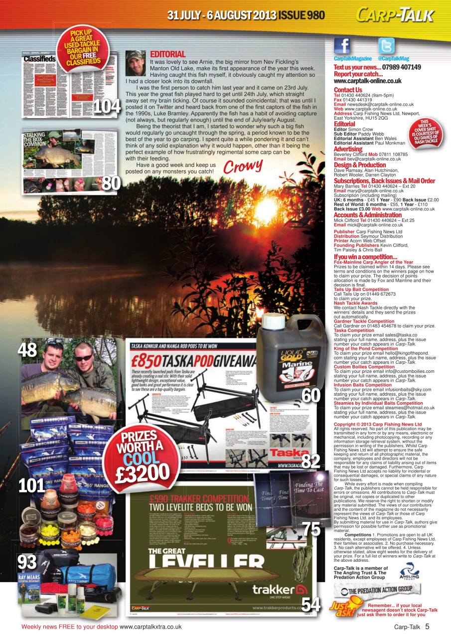 Carp-Talk Preview Pages