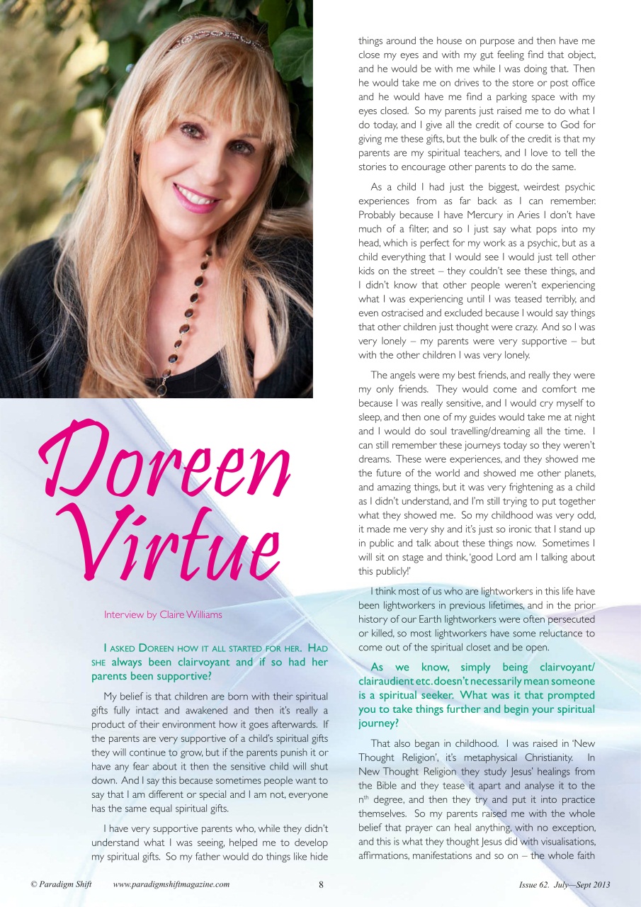 Paradigm Shift Preview Pages