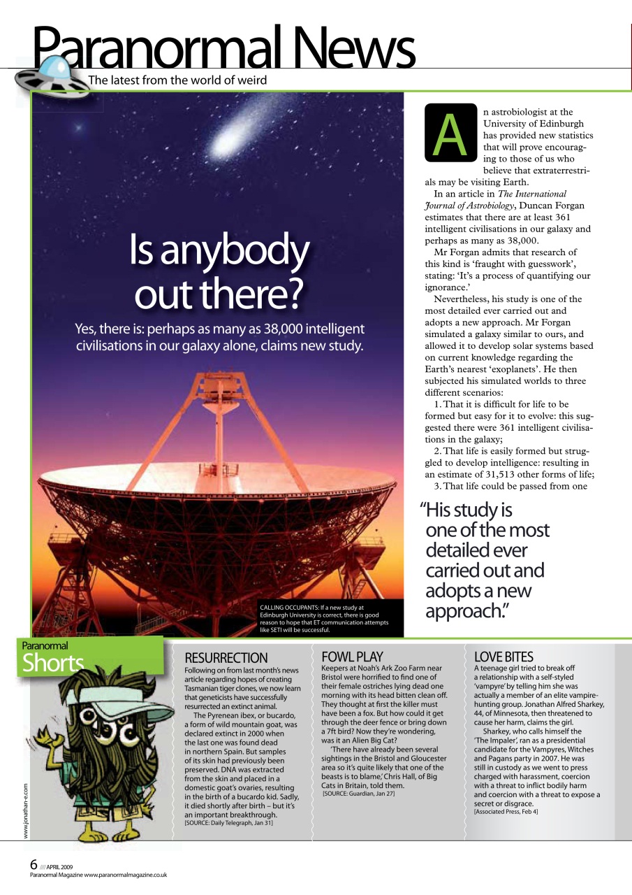 Paranormal Preview Pages