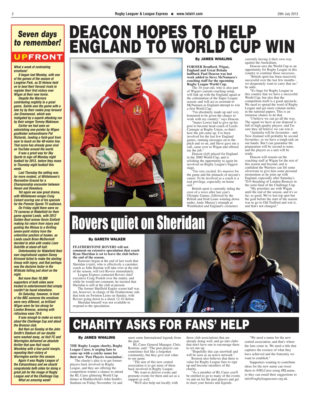 League Express Preview Pages