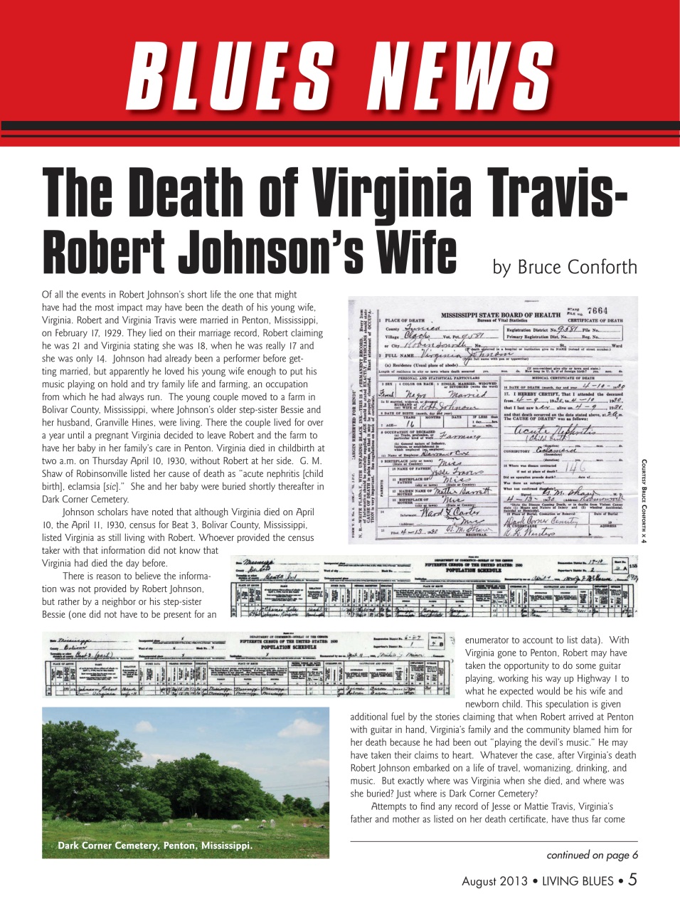 Living Blues Preview Pages