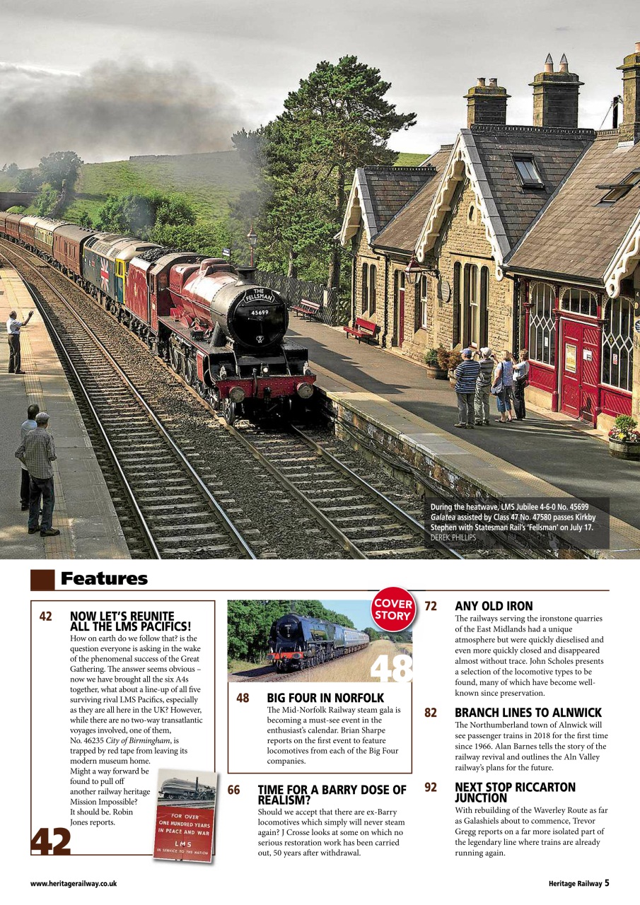 Heritage Railway Preview Pages