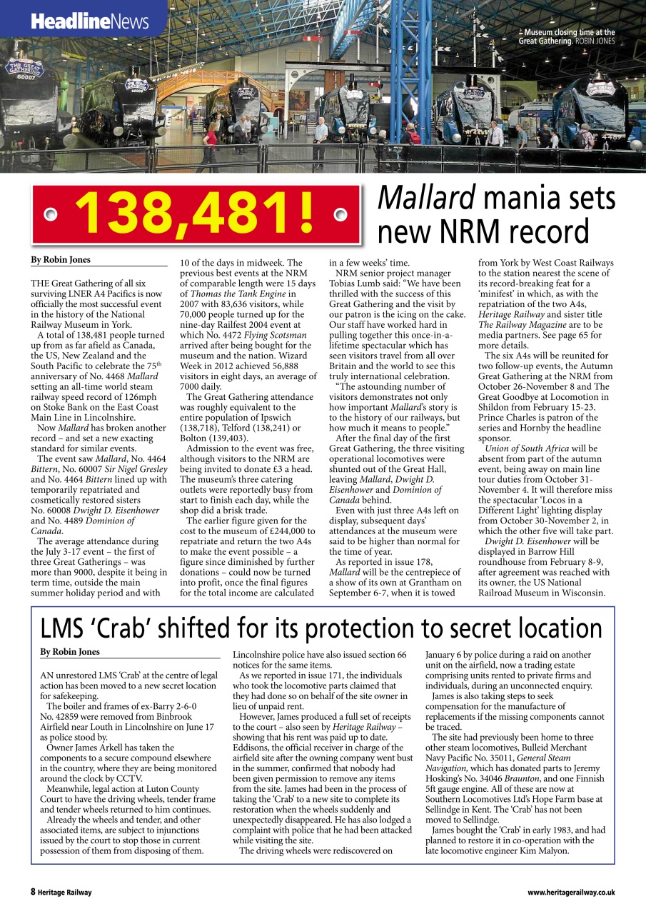 Heritage Railway Preview Pages