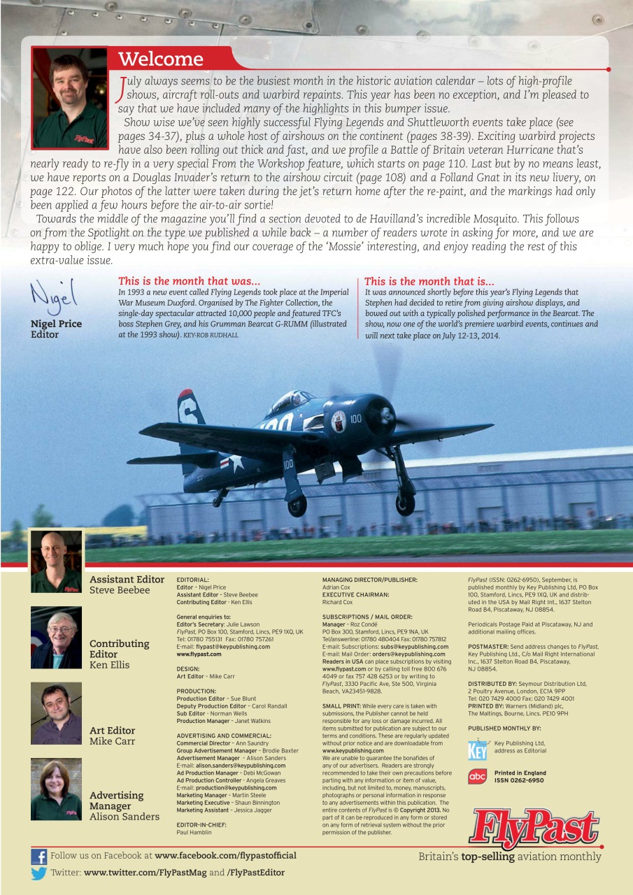 FlyPast Preview Pages