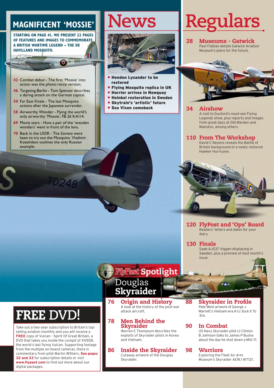 FlyPast Preview Pages