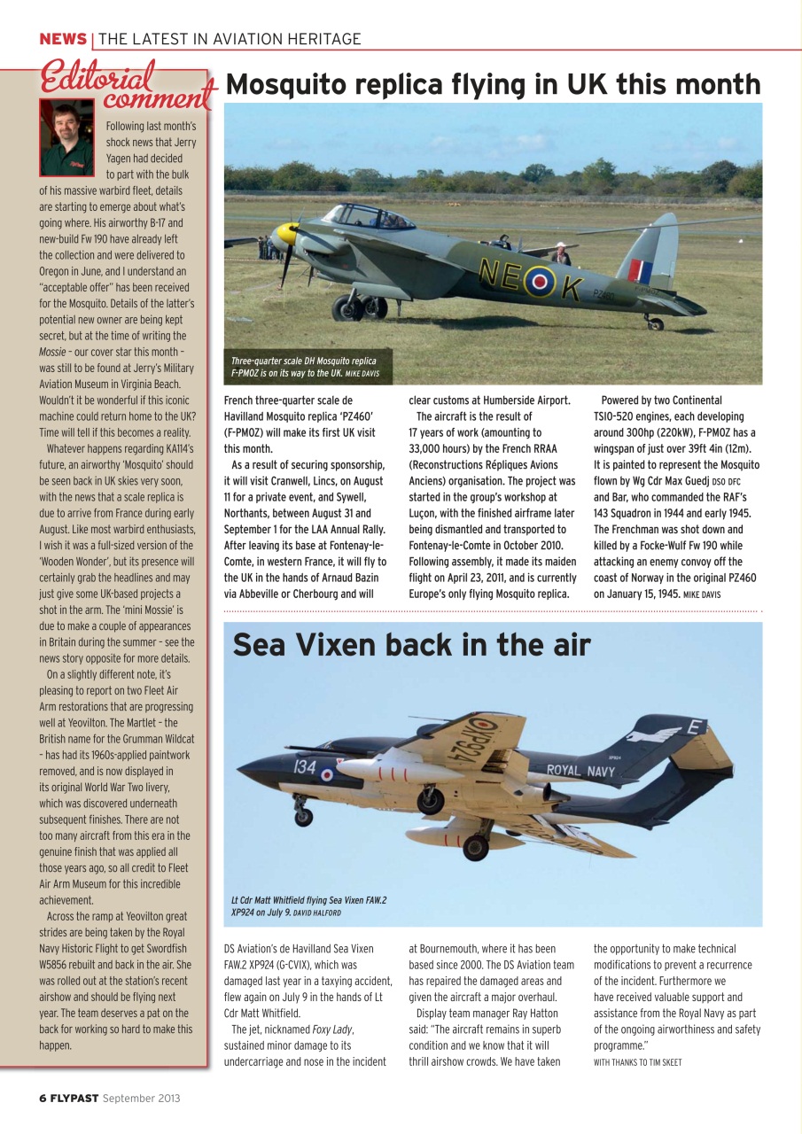 FlyPast Preview Pages