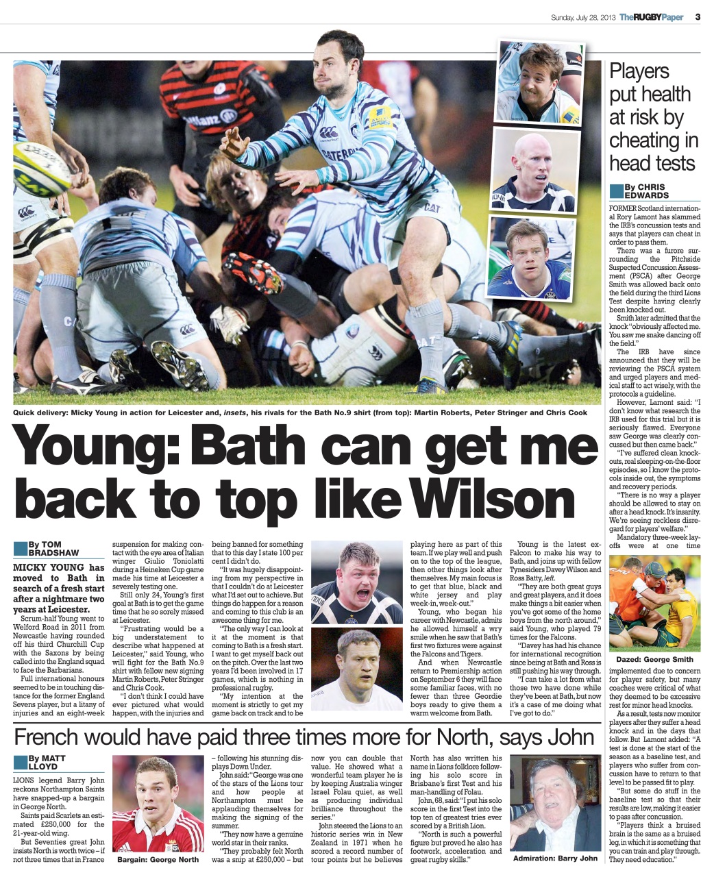 The Rugby Paper Preview Pages