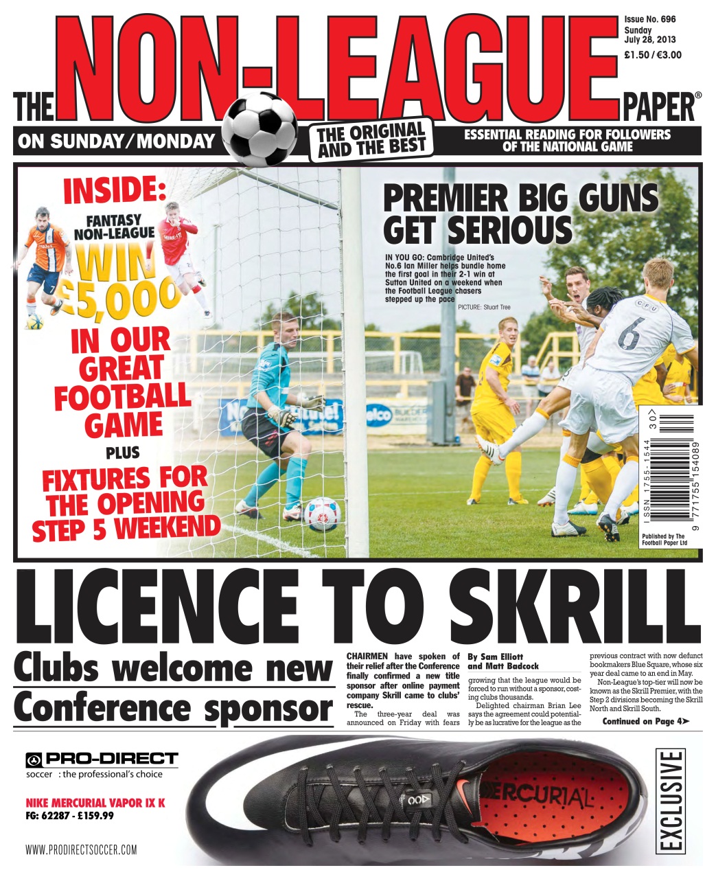 The Non-League Football Paper Preview Pages