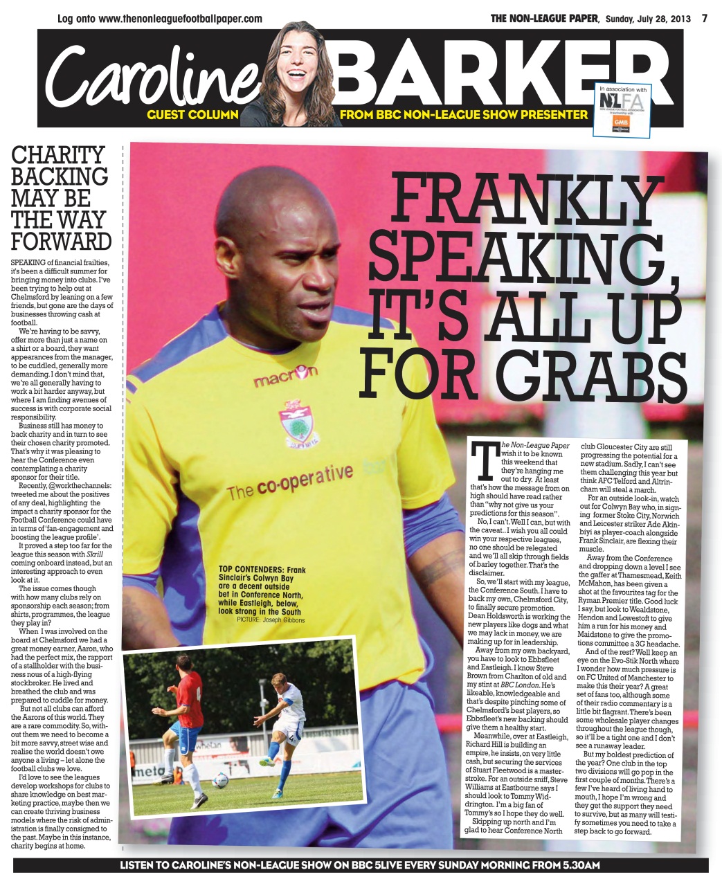 The Non-League Football Paper Preview Pages