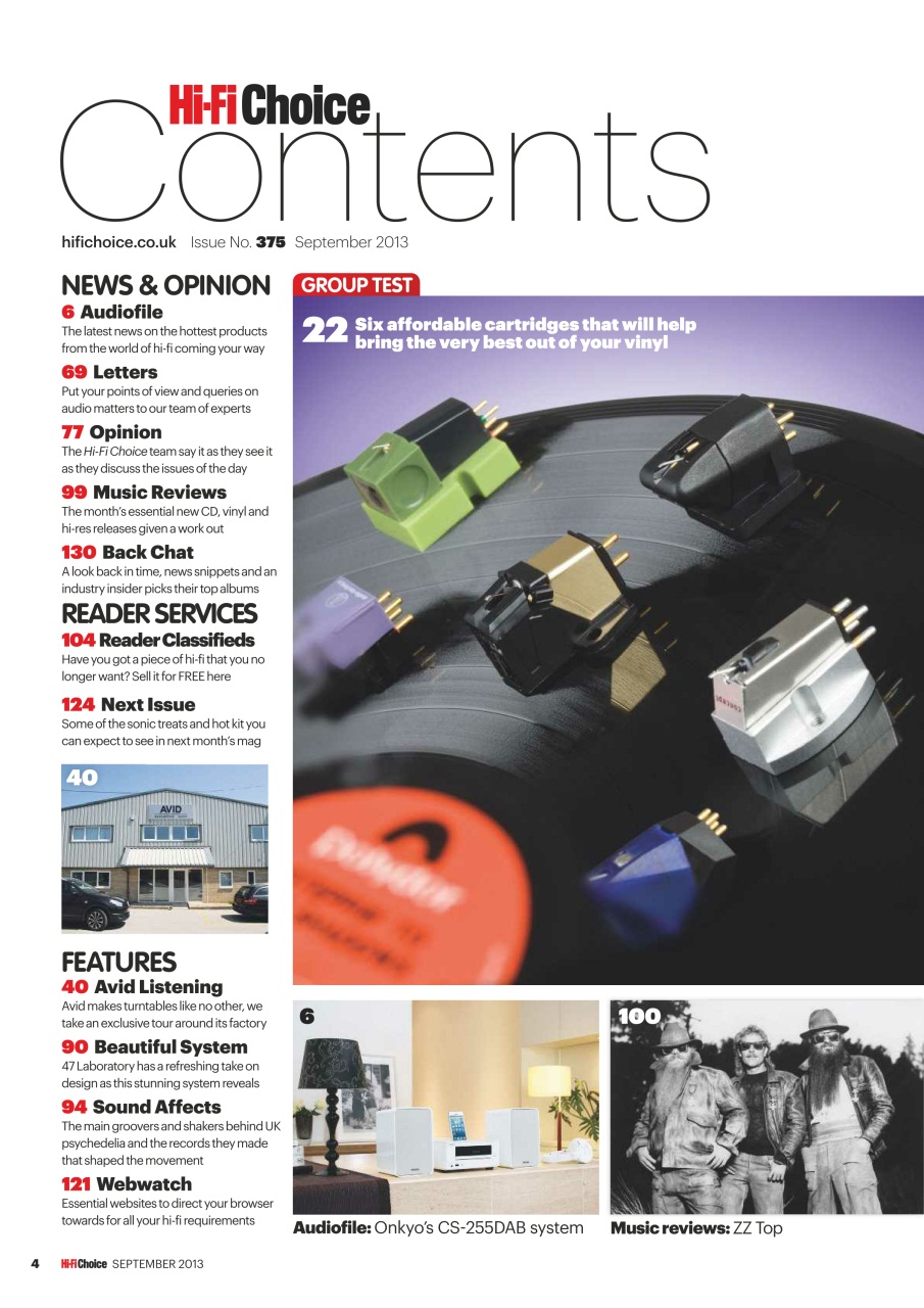 Hi-Fi Choice Preview Pages