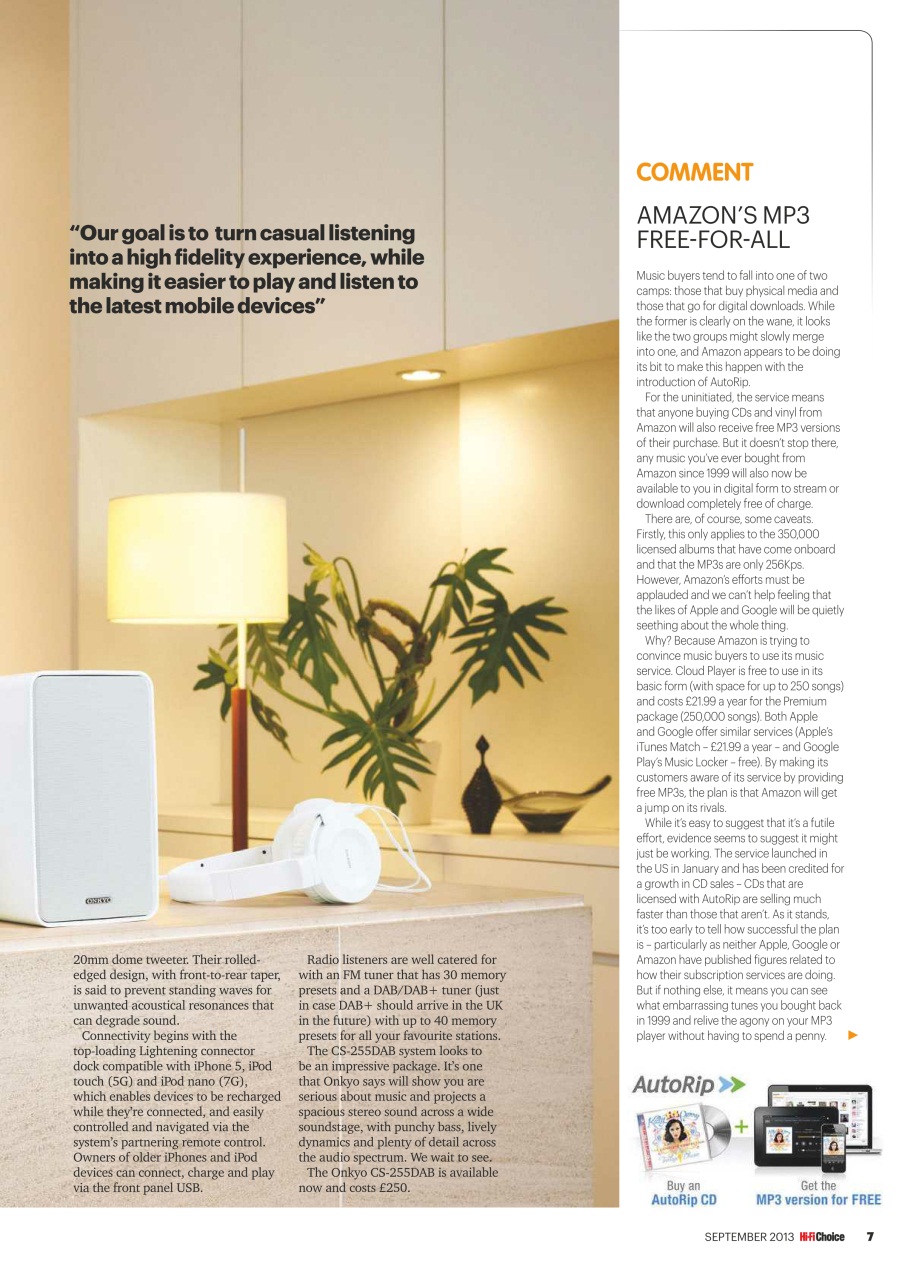 Hi-Fi Choice Preview Pages