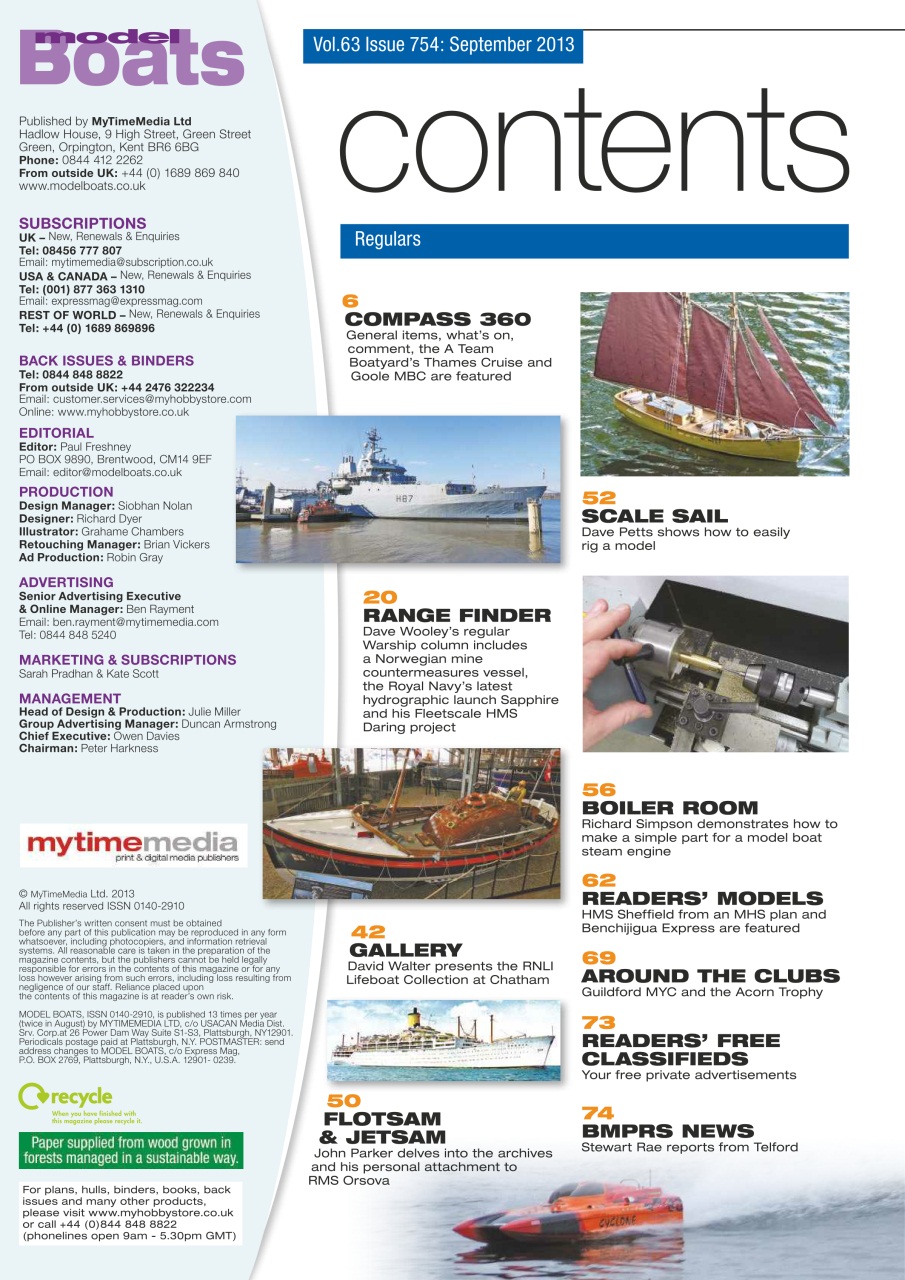 Model Boats Preview Pages