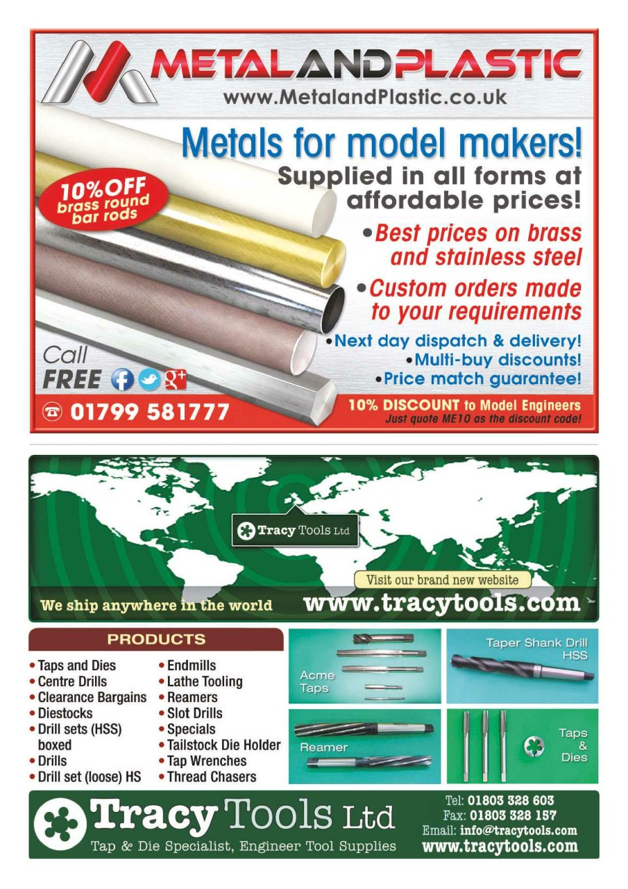 Model Engineer & Workshop Magazine Preview Pages