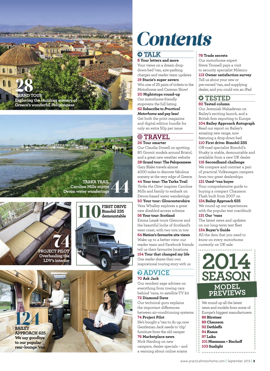 Practical Motorhome Preview Pages