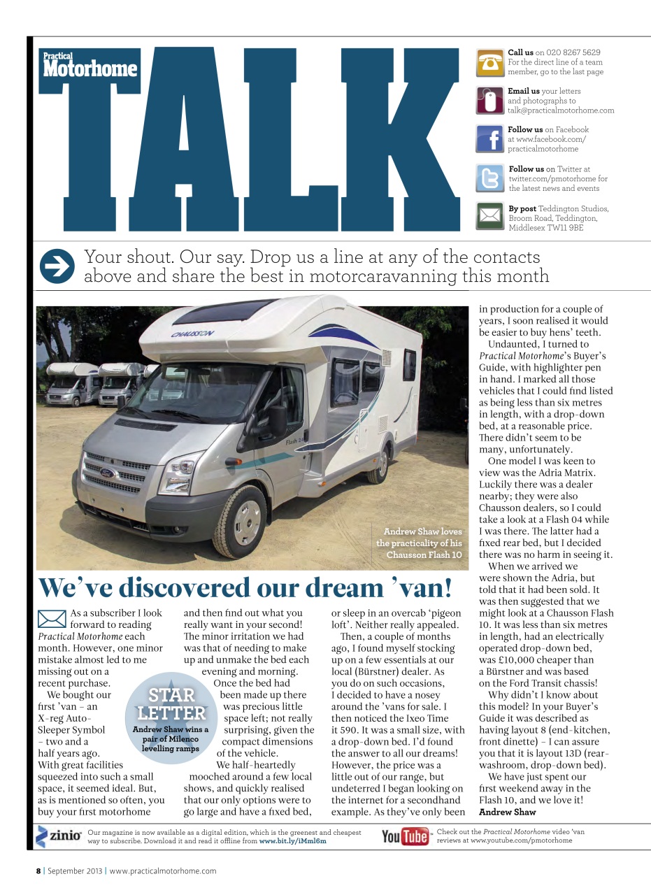 Practical Motorhome Preview Pages