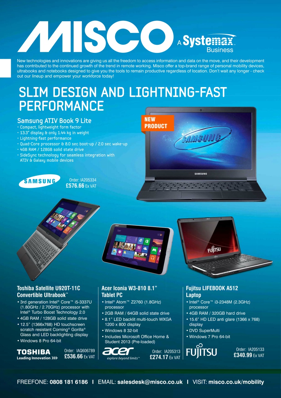 Tech Advisor Preview Pages