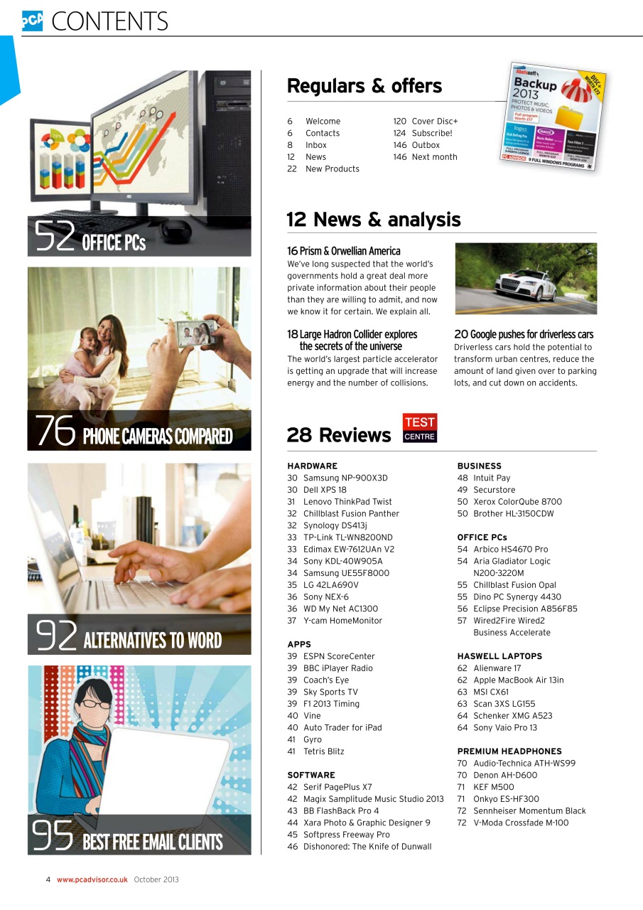 Tech Advisor Preview Pages