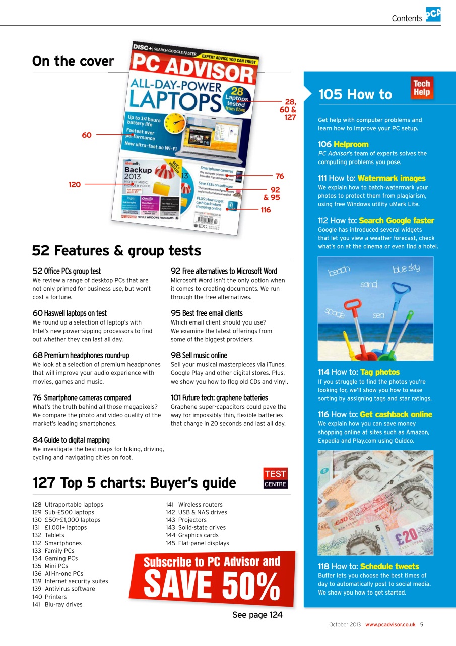 Tech Advisor Preview Pages