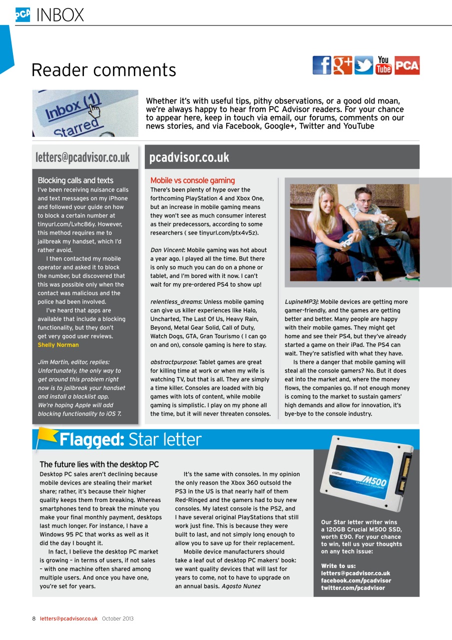 Tech Advisor Preview Pages