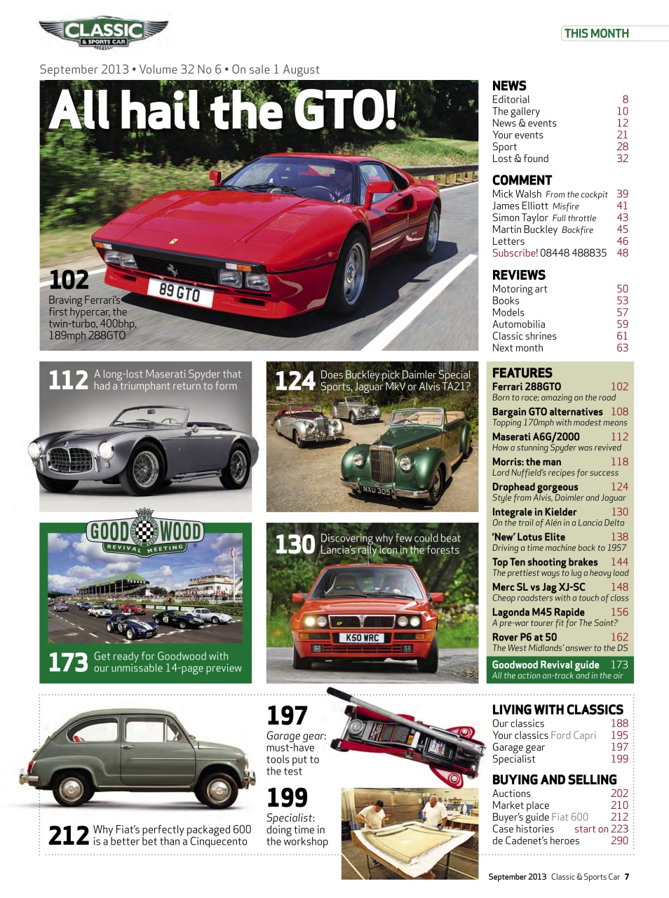 Classic & Sports Car Preview Pages
