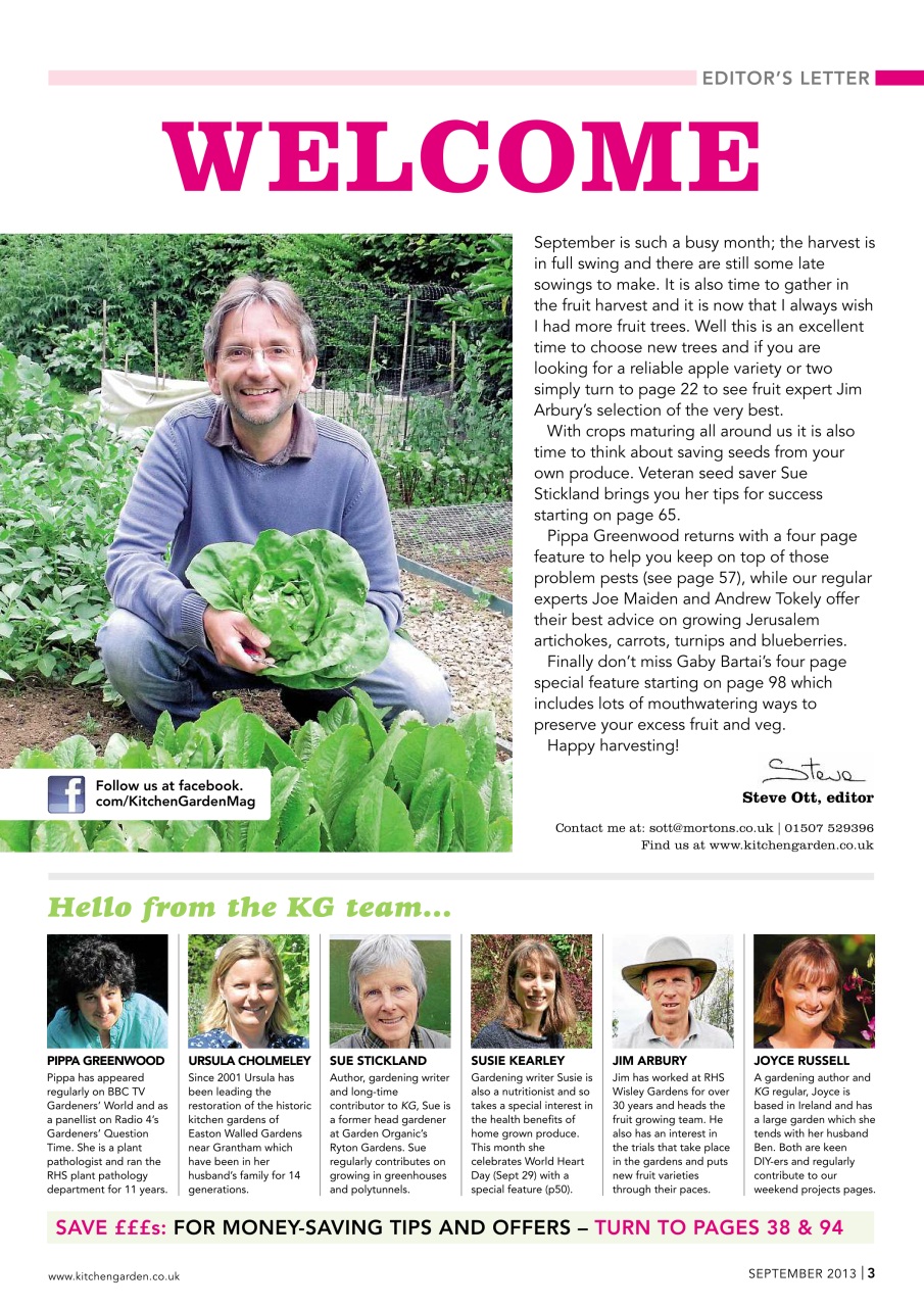Kitchen Garden Magazine Preview Pages
