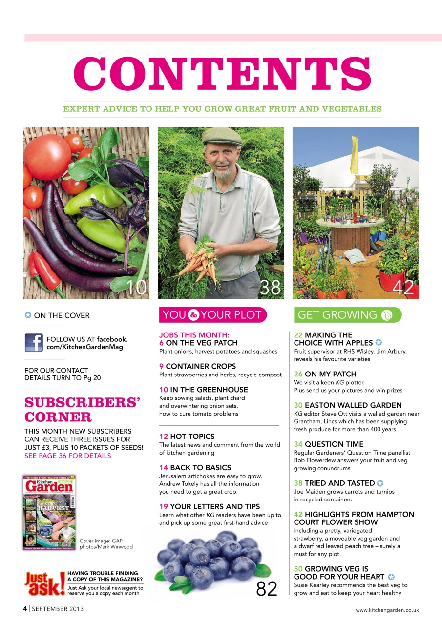 Kitchen Garden Magazine Preview Pages