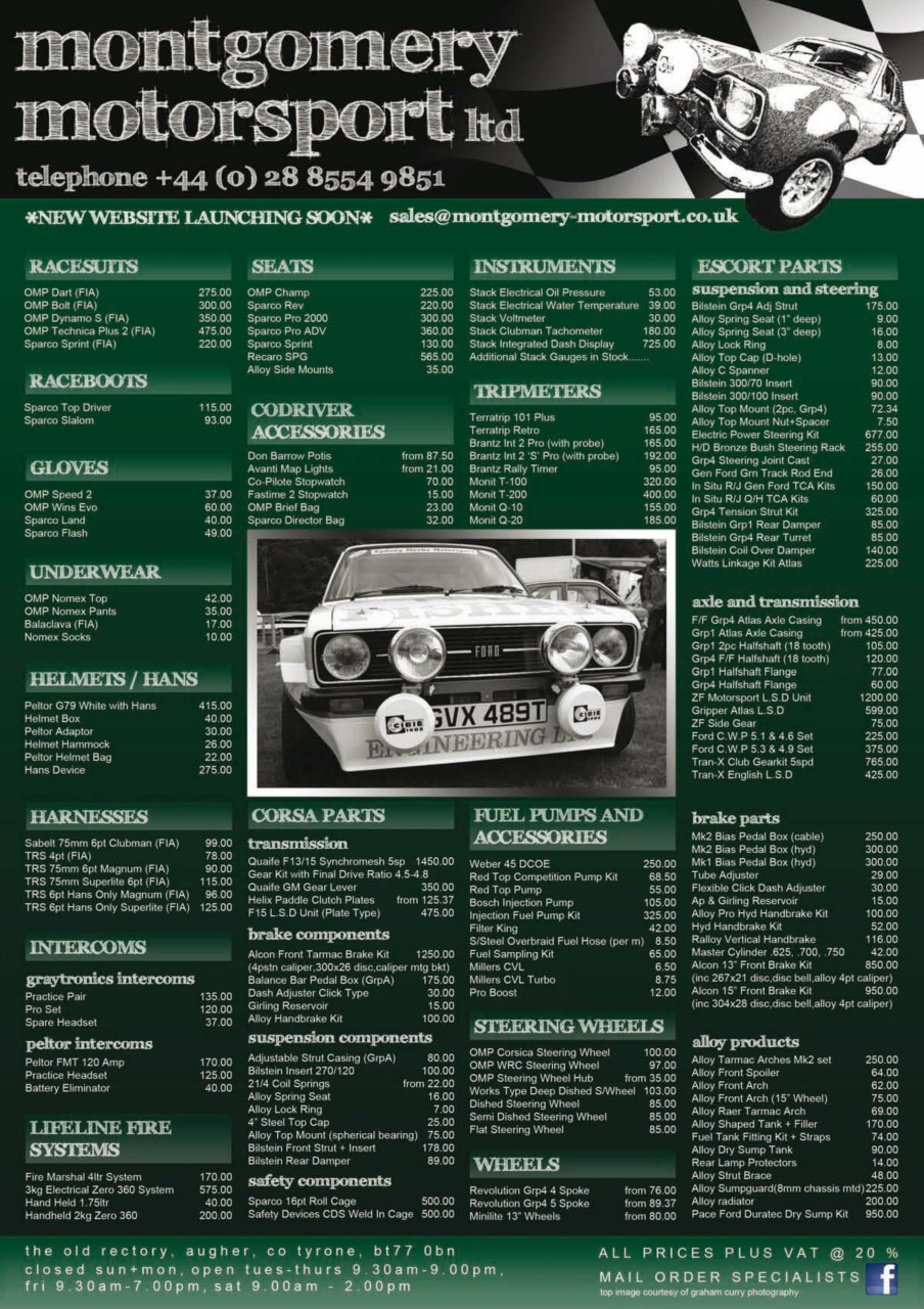 Pacenotes Rally magazine Preview Pages