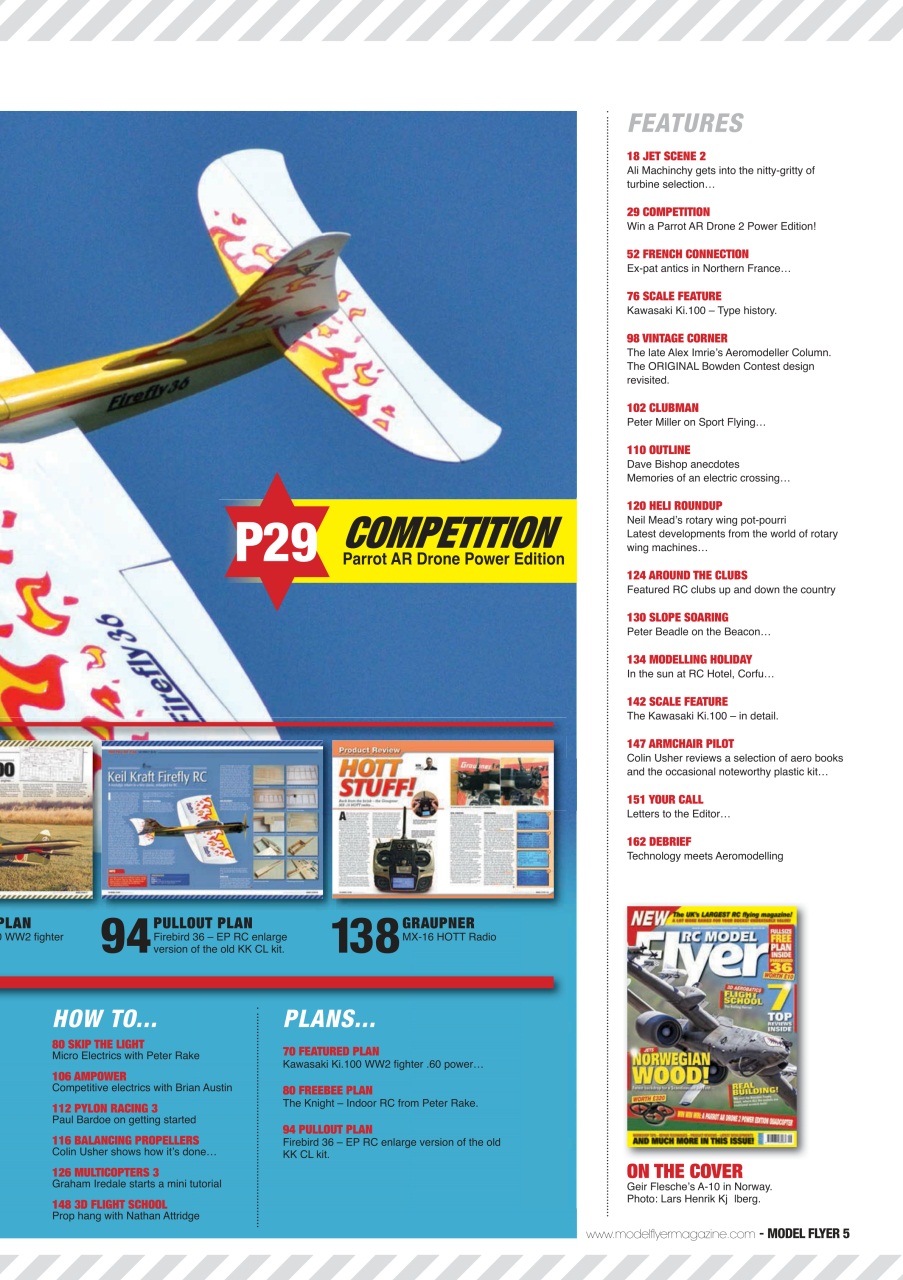 Radio Control Model Flyer Preview Pages
