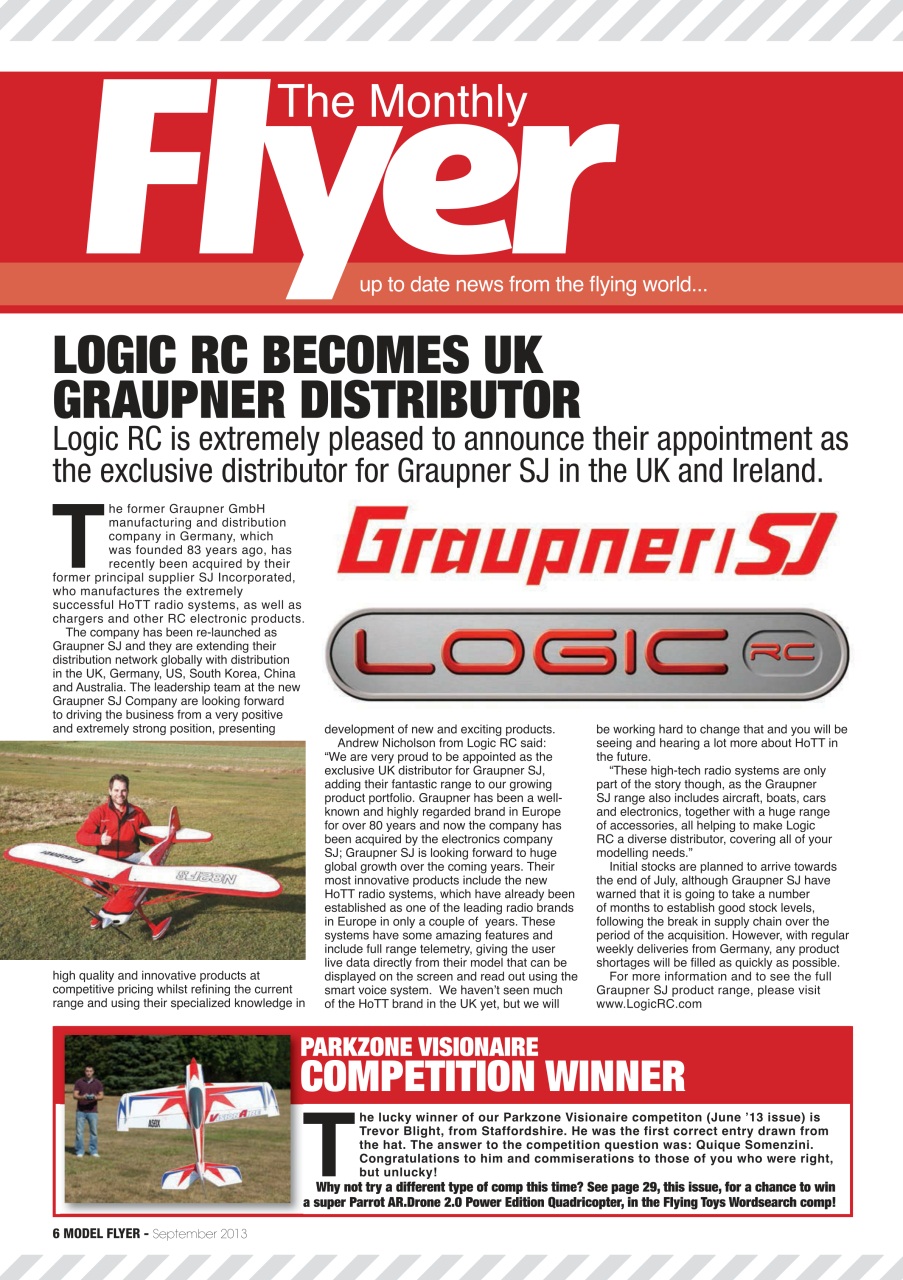 Radio Control Model Flyer Preview Pages