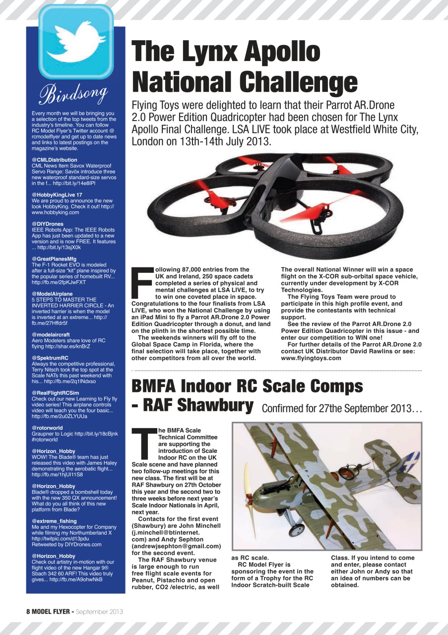 Radio Control Model Flyer Preview Pages