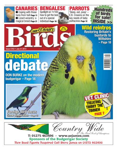 Cage & Aviary Birds issue 