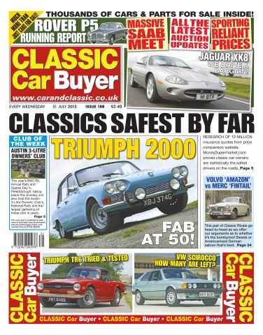 Classic Car Buyer issue Classic Car Buyer July 31 2013