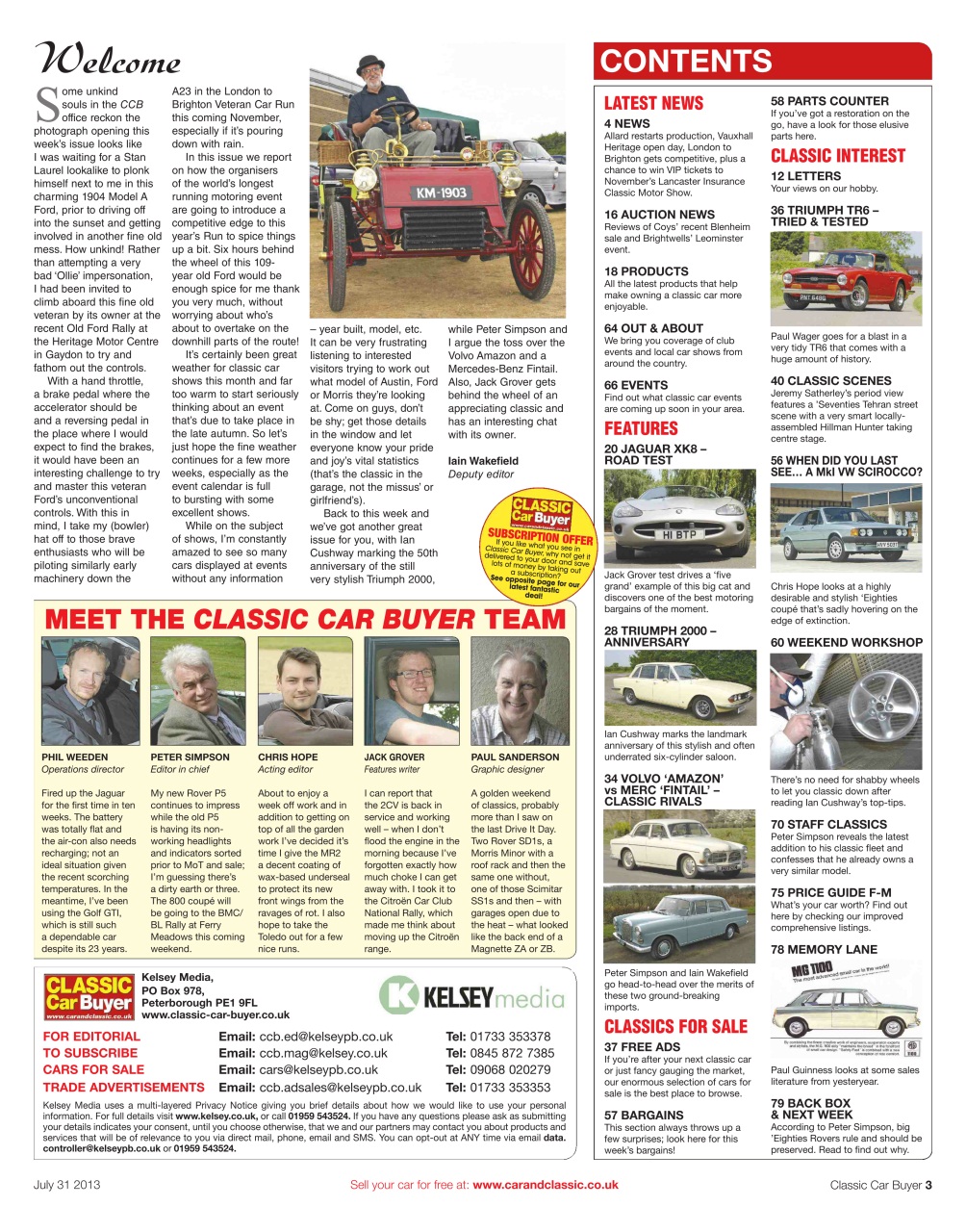 Classic Car Buyer Preview Pages