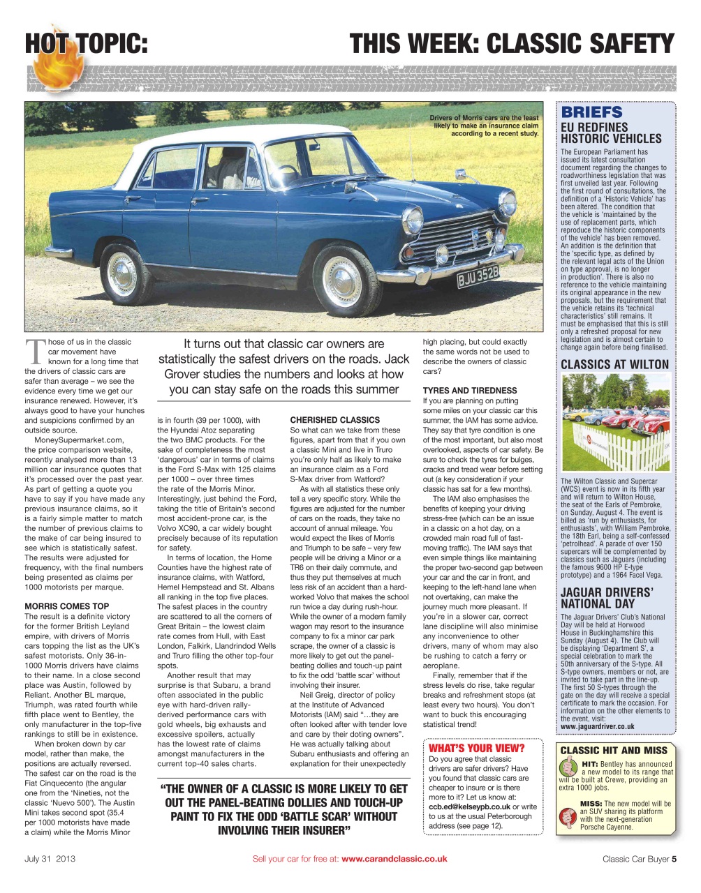 Classic Car Buyer Preview Pages