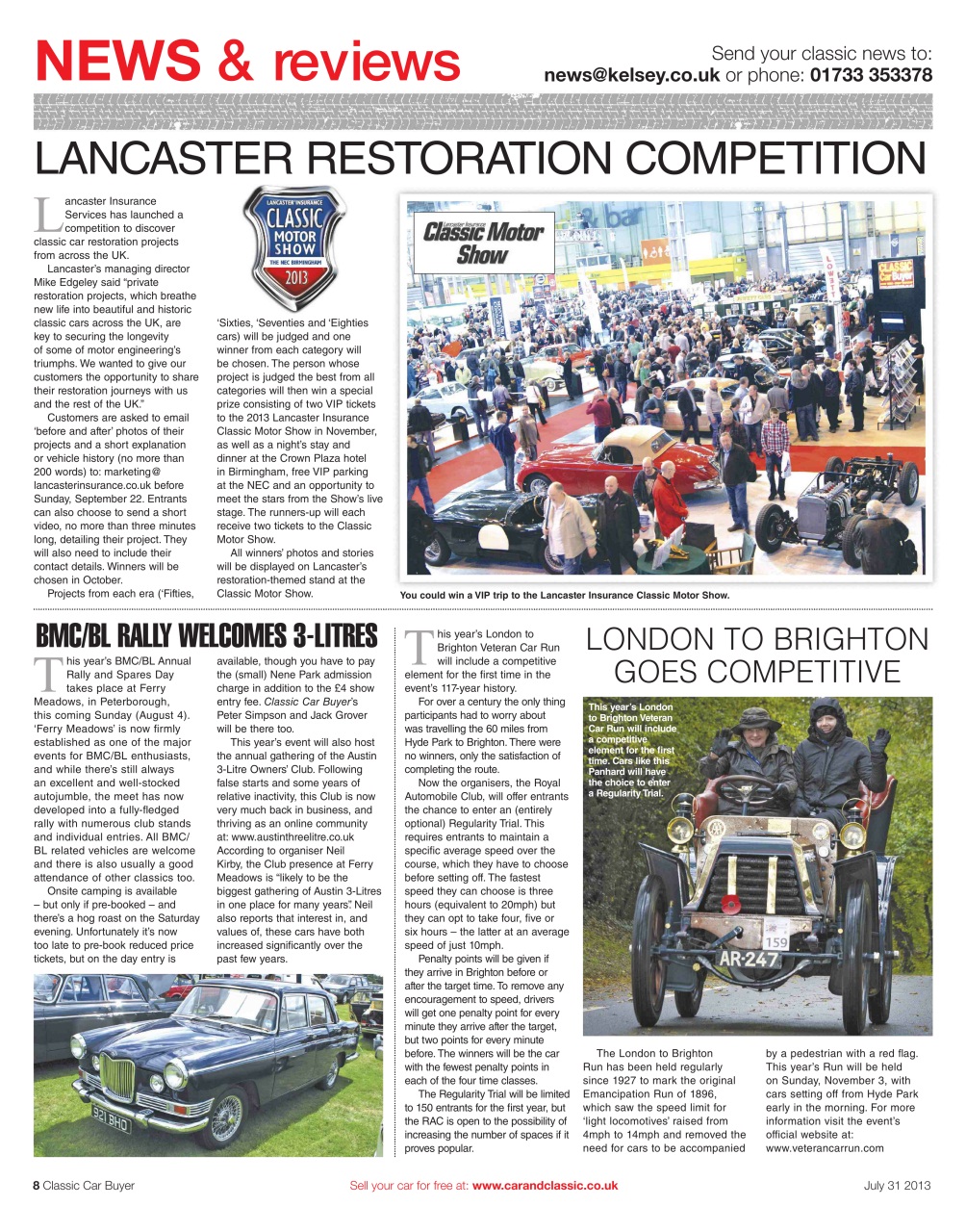 Classic Car Buyer Preview Pages