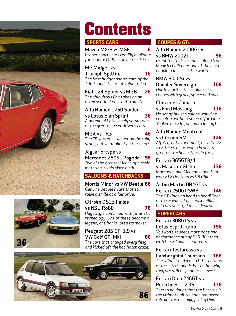Classic & Sports Car Preview Pages
