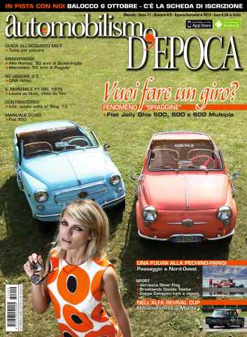 Automobilismo d'Epoca issue Automobilismo d'Epoca 8-9 2013
