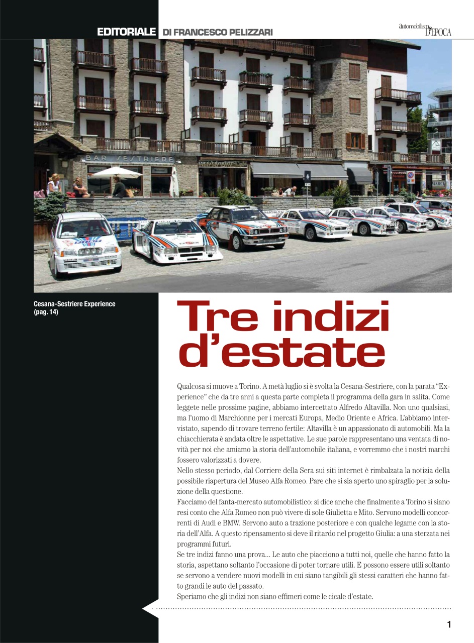 Automobilismo d'Epoca Preview Pages
